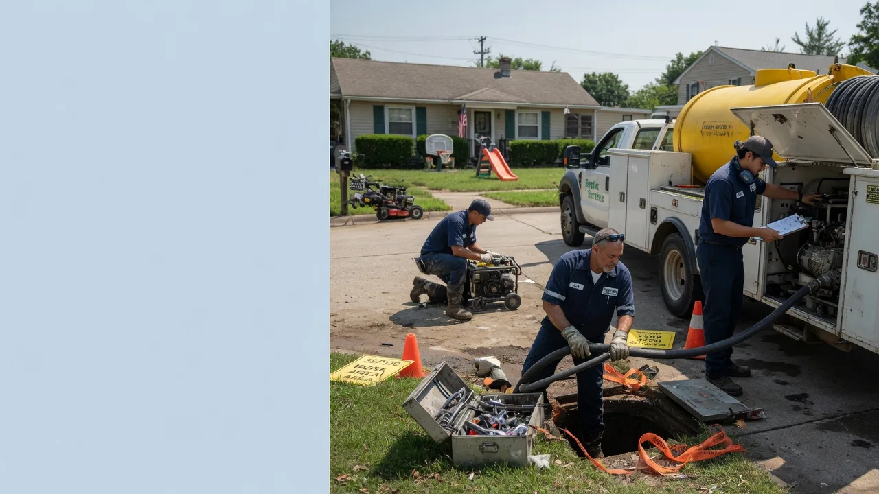 Septic Tank Pumping in Goldsmith, IN near me